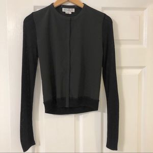 MIRI 2.0 Silk Blend Cardigan Sweater